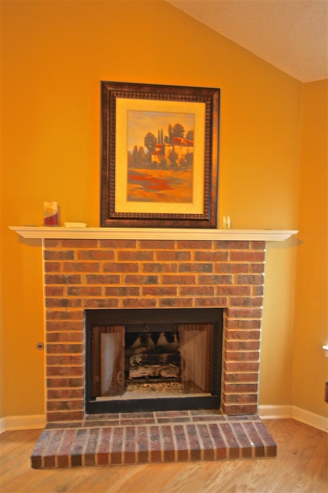 Gas Fireplace in the Living Room, perfect for thos