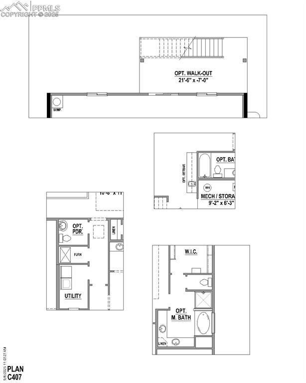 View of floor plan / room layout