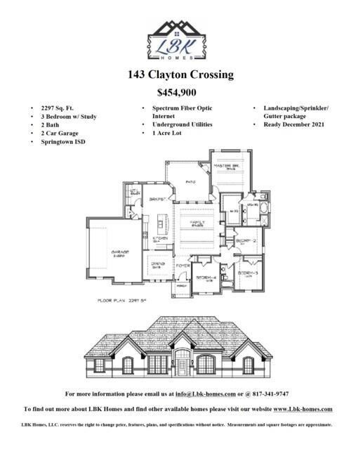 143 Clayton Crossing, Springtown, TX 76082 - photo 2