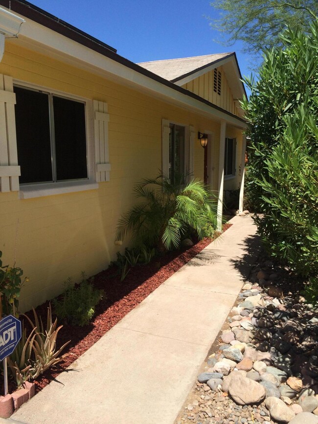 Front walkway