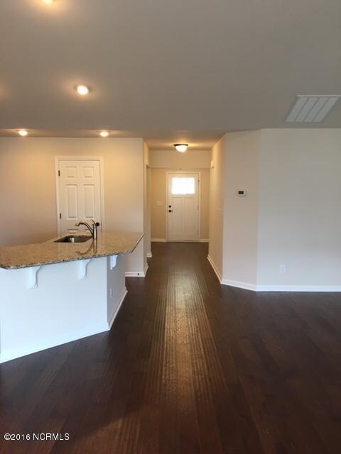 Foyer hall kitchen great room