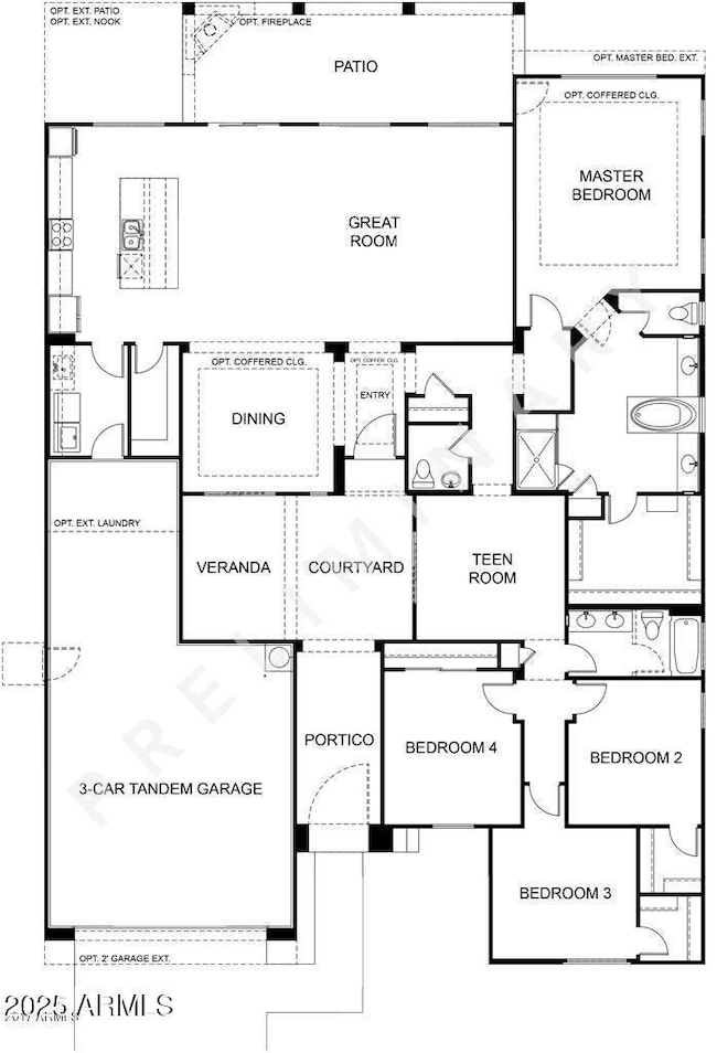 Floor Plan Extended Laundry & Nook