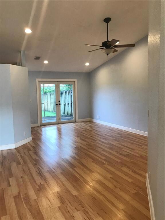 Main Living Area- Leads to Back Yard with Water vi