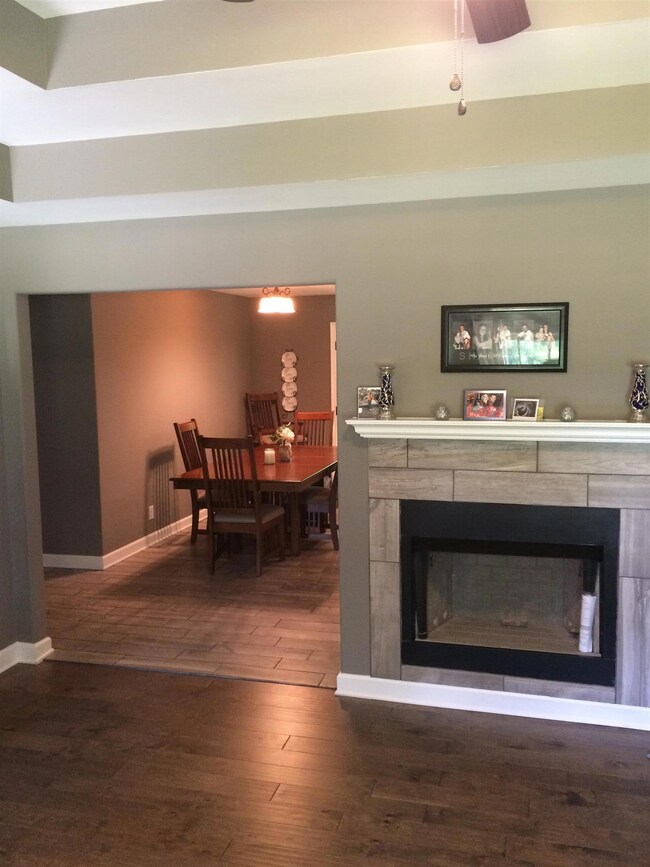 Fireplace and tv wall mount