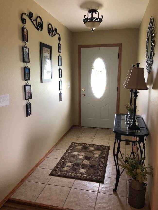 Inviting entry foyer