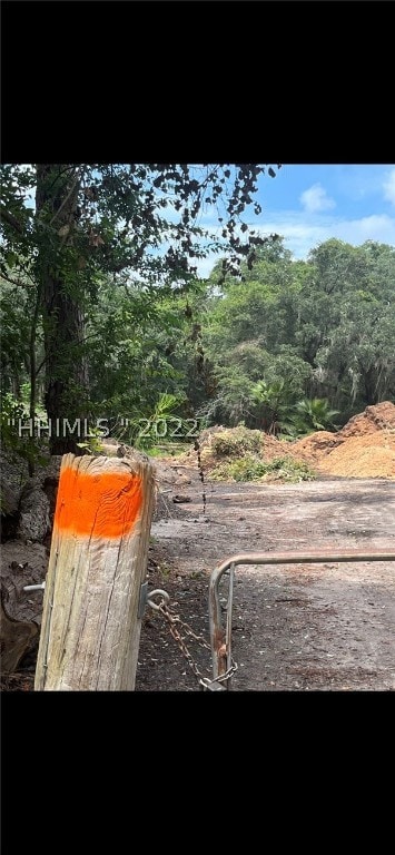 Leading to back right corner.