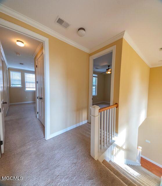 up stairs