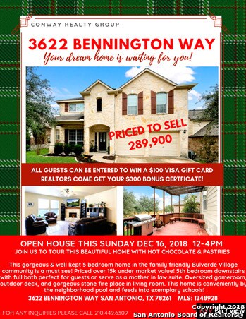 3622 Bennington Way, San Antonio, TX 78261 - photo 2