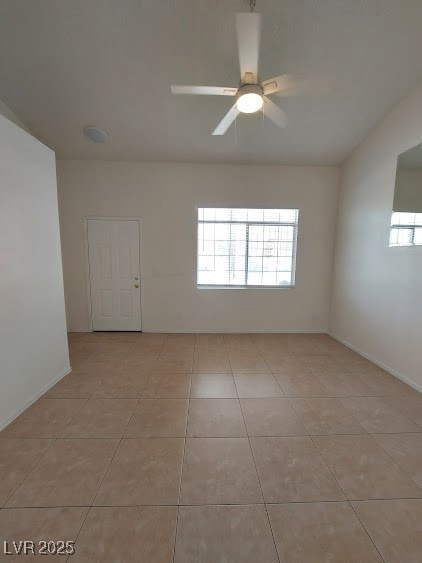 Empty room with healthy amount of natural light, l