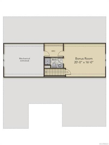 Home has the Bonus Room with Full bath and walk in