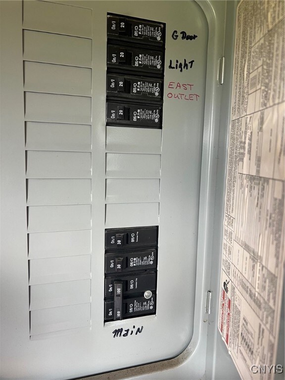 separate panel box for the garage