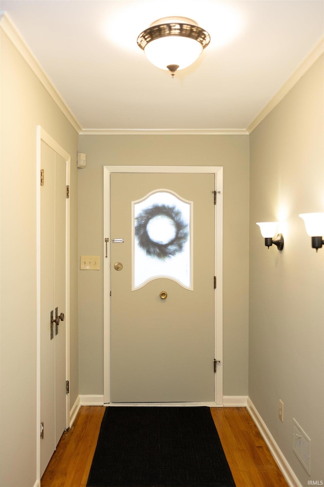 Welcoming Entry Foyer with Fresh Paint
