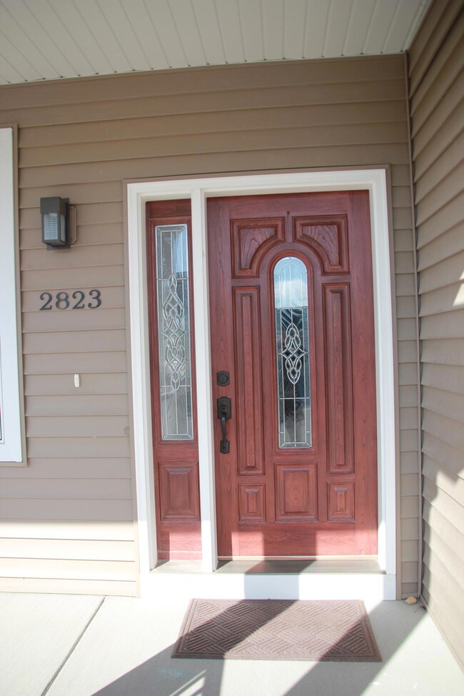 Detailed front door