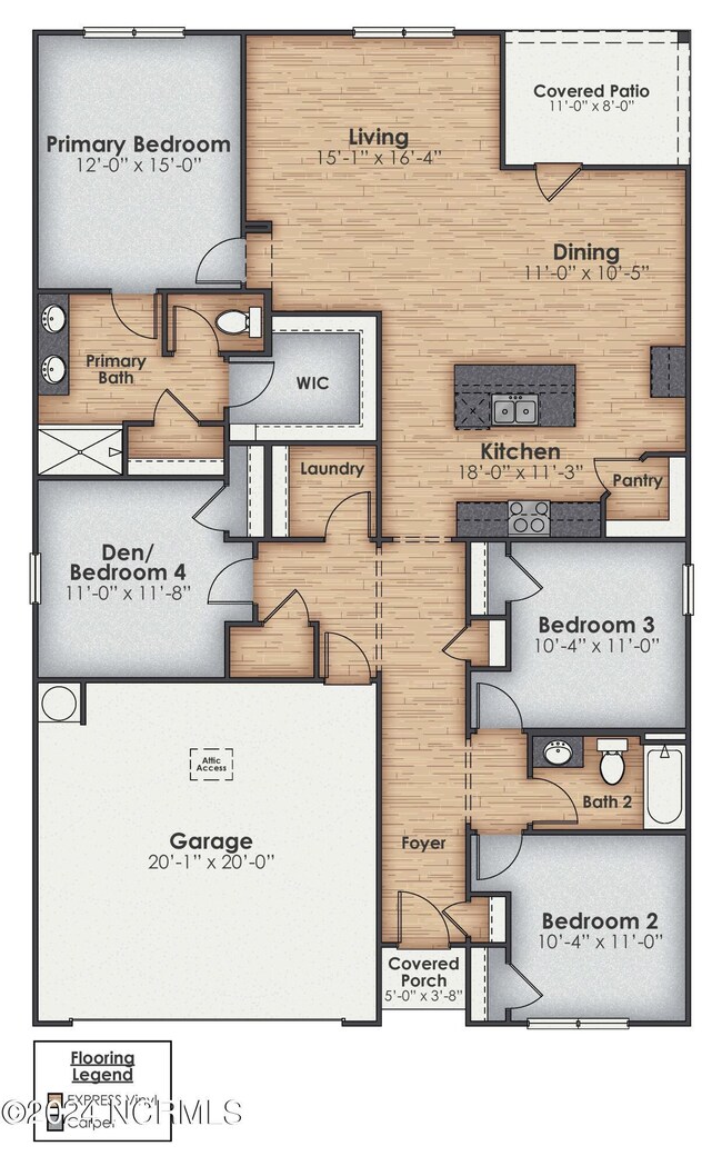 Cali Floorplan