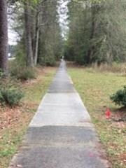 Public sidewalk leading to St Tammany trace and do