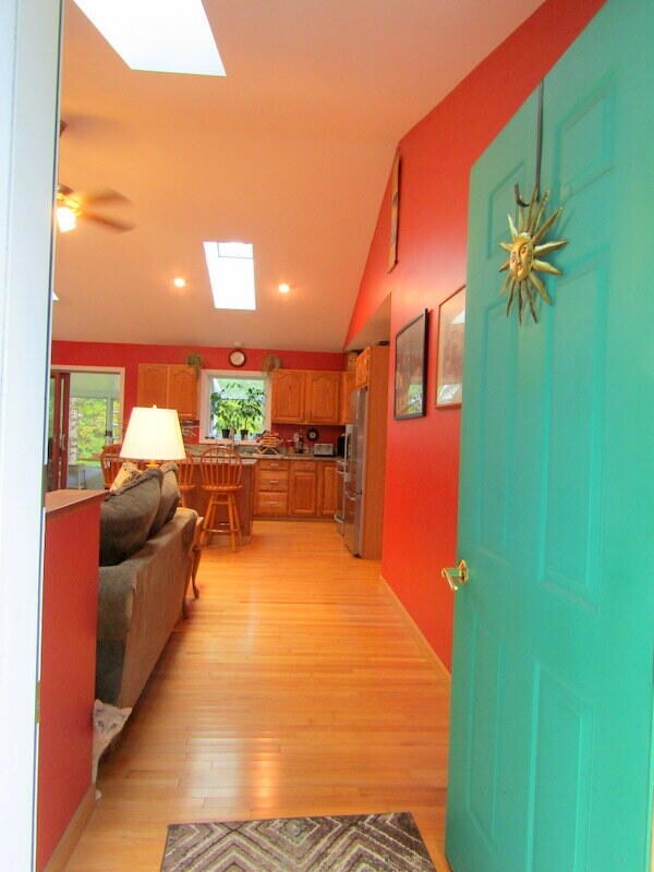 2. Enter into open concept livingrm-dini