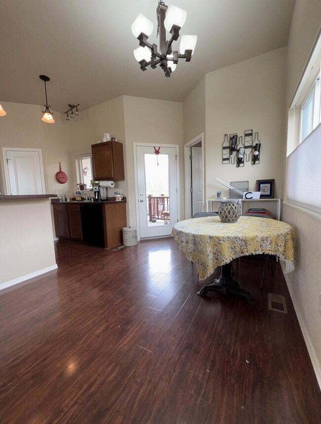 Roomy Dining area