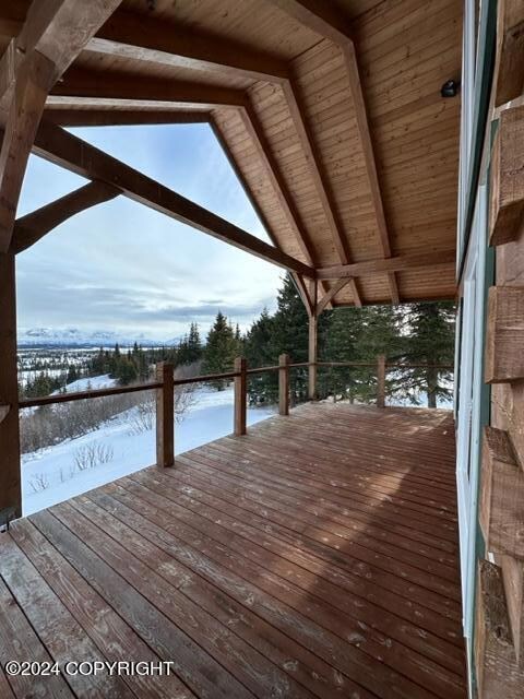 Covered Front Deck