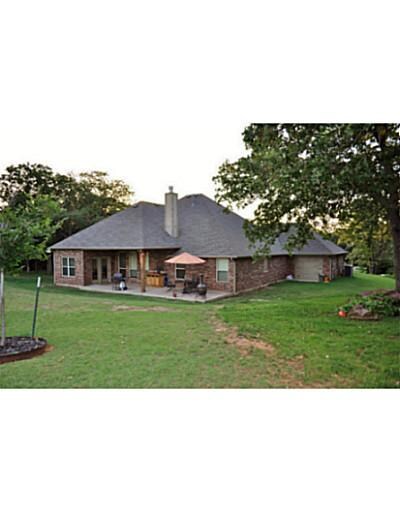 Exterior Back. View from the garden