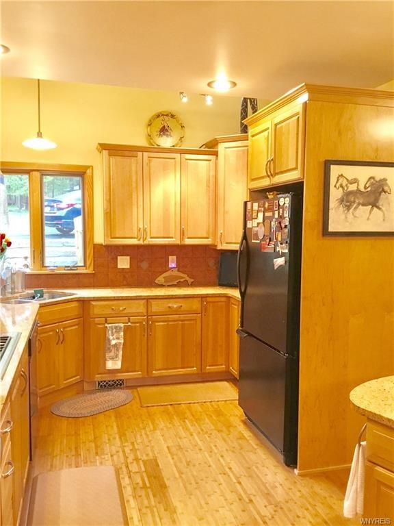 Remodeled and enlarged, the kitchen enjoys every a