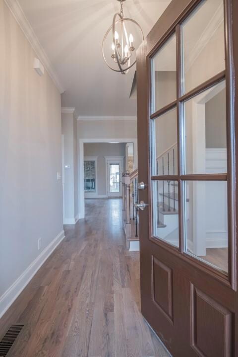 Beautiful entry way.