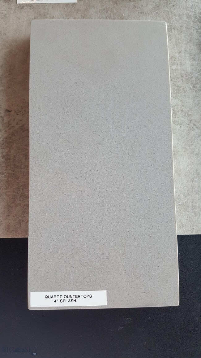 Quartz counter tops throughout the home.