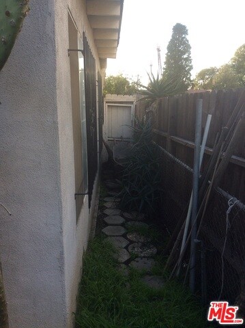 Side of house