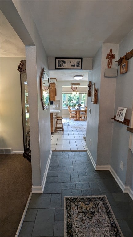 Entrance hall to the Family Room Dining Area