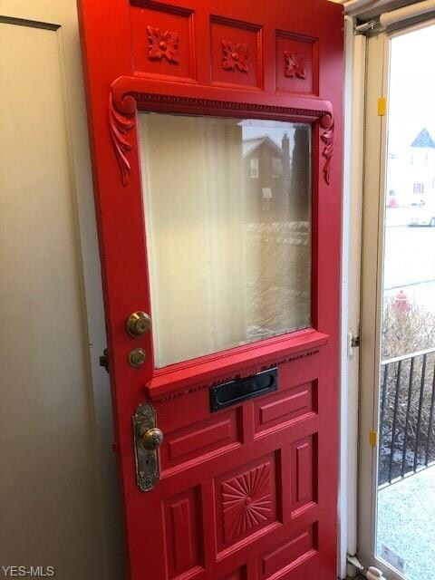 Beautifully detailed Front door
