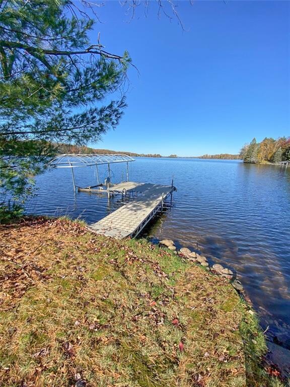 The gorgeous shoreline, with so much love and work done by the homeowners here, will be an awesome place to hangout by the fire, jump in for endless days of swimming OR hit the snowmobile trails right out front!