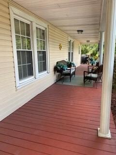 Side porch
