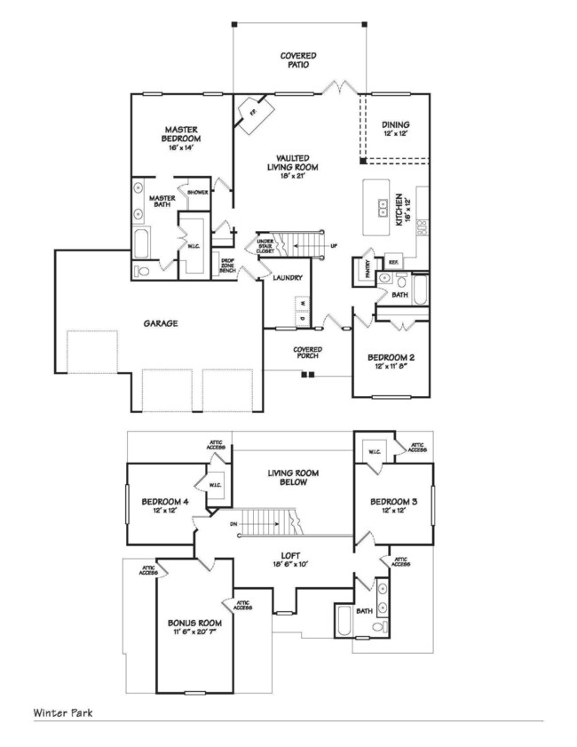 Floorplan.Winter Park 3-car