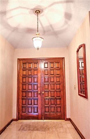 Beautiful double front doors