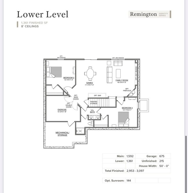 Remington Lower Level