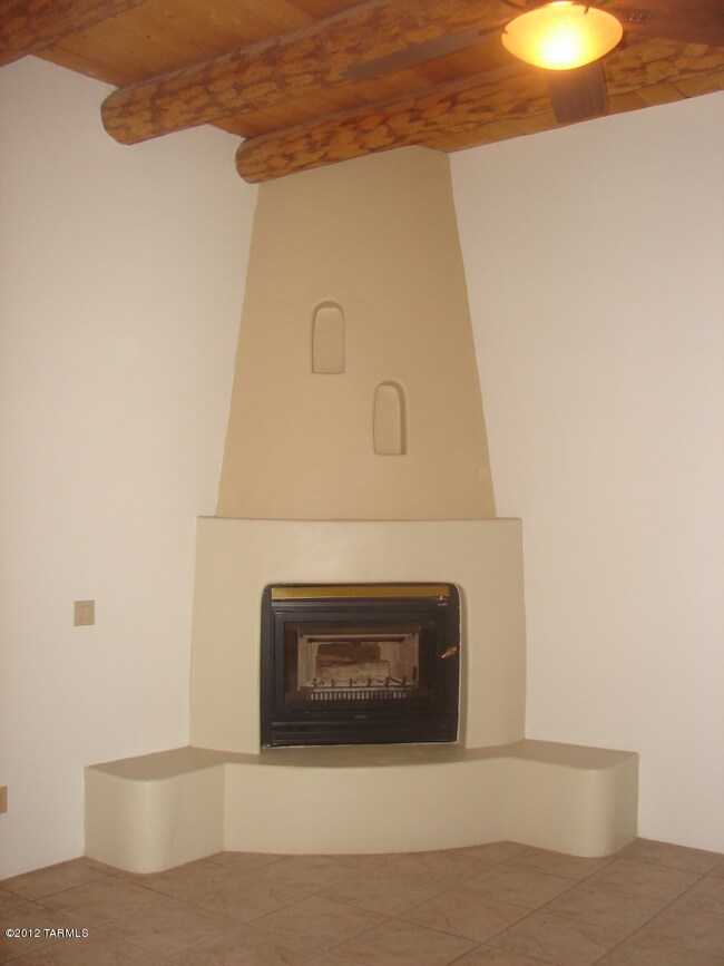 Living Room Beehive Fireplace