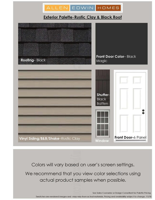 CDF0076 EXTERIOR PALETTE