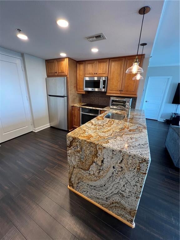 Gorgeous Granite Waterfall Counter