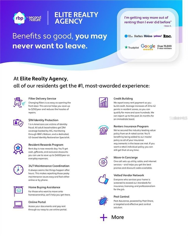 Tenant's Benefit Package