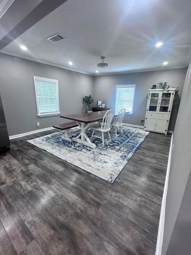 Grand dining area