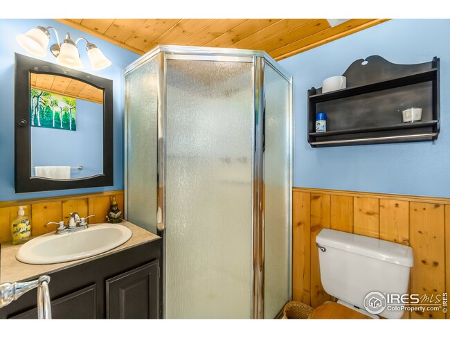 Downstairs 3/4 bathroom