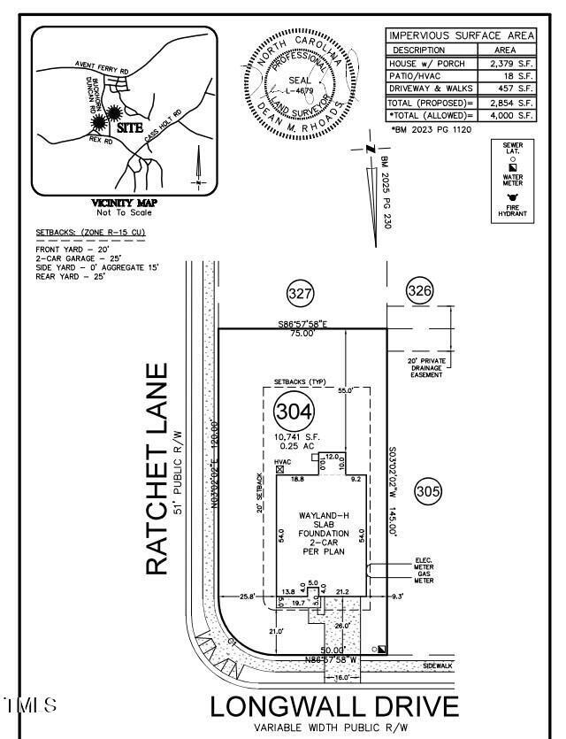 plot plan