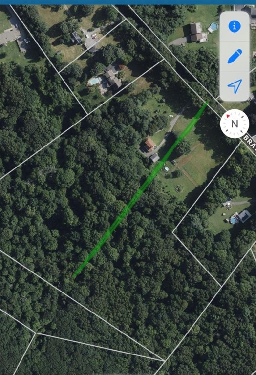 Only the right side of the lot is for sale