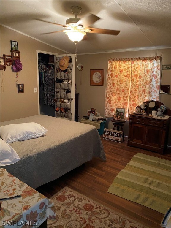 One of 3 spacious bedrooms with walk-in closets!