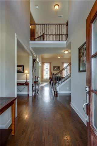 Inviting entry to welcome friends and family