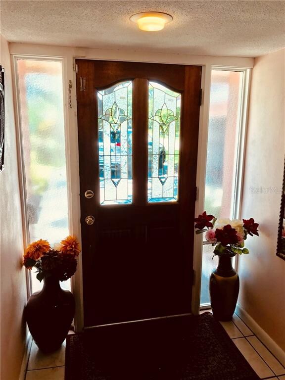 Front door from inside