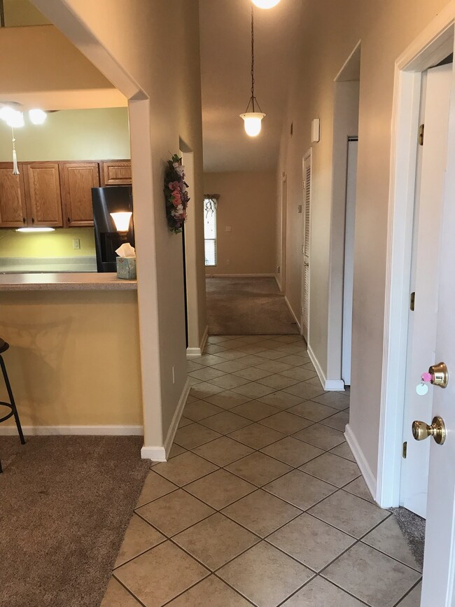 Entry Hall as you come into the unit. Tile floors.