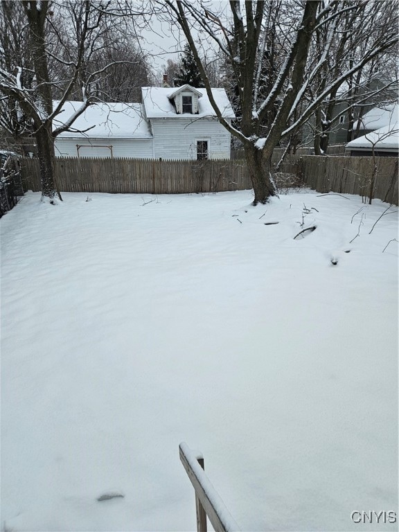 Fully Fenced backyard