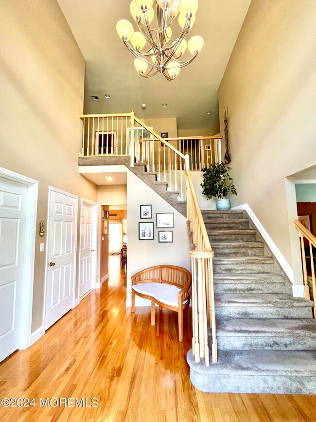 Enter into the 2 Story Foyer