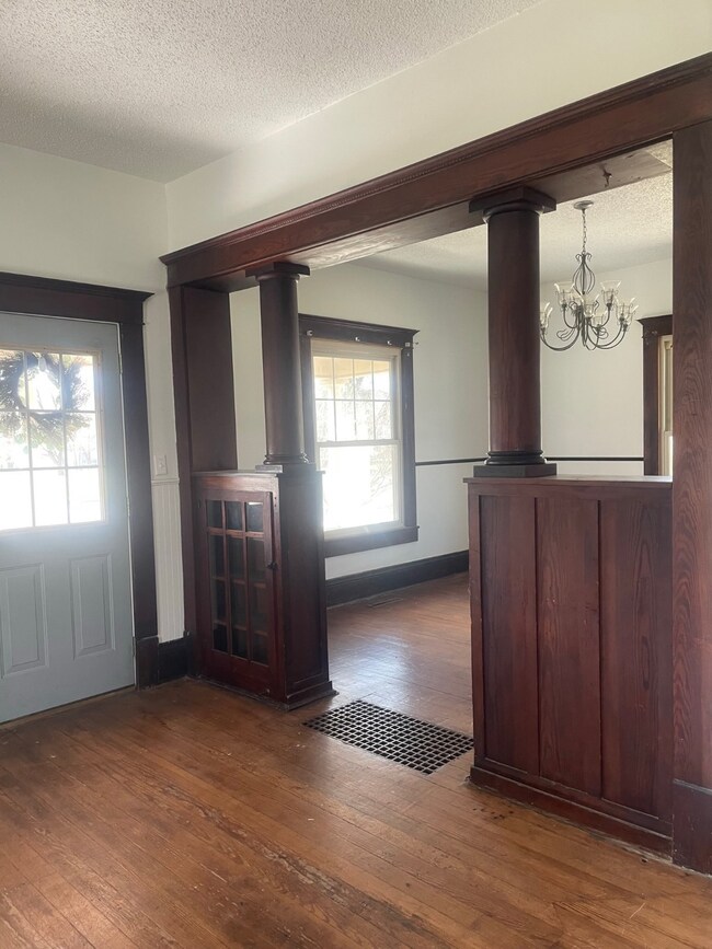 foyer and west room