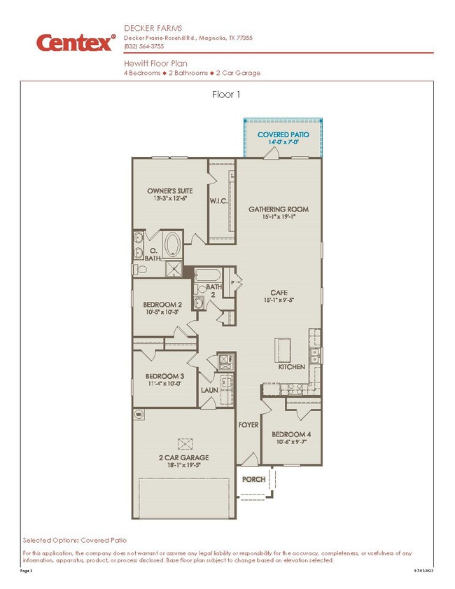 25437 Cilantro Dr, Magnolia, TX 77355 - photo 3